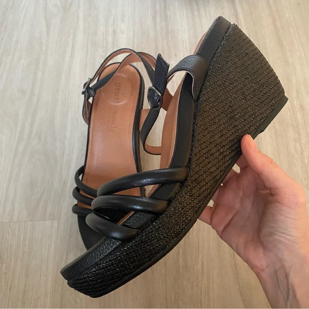 Gentle Souls by Kenneth Come Viki Platform Wedge